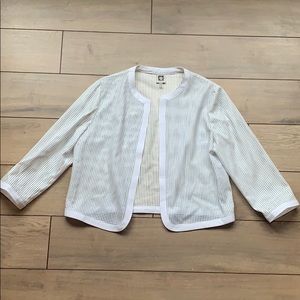 Anne Klein faux leather jacket